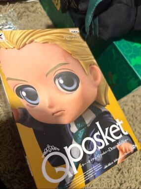Draco Malfoy Action Figure  Collectible - Blonde Hair, Blue Eyes